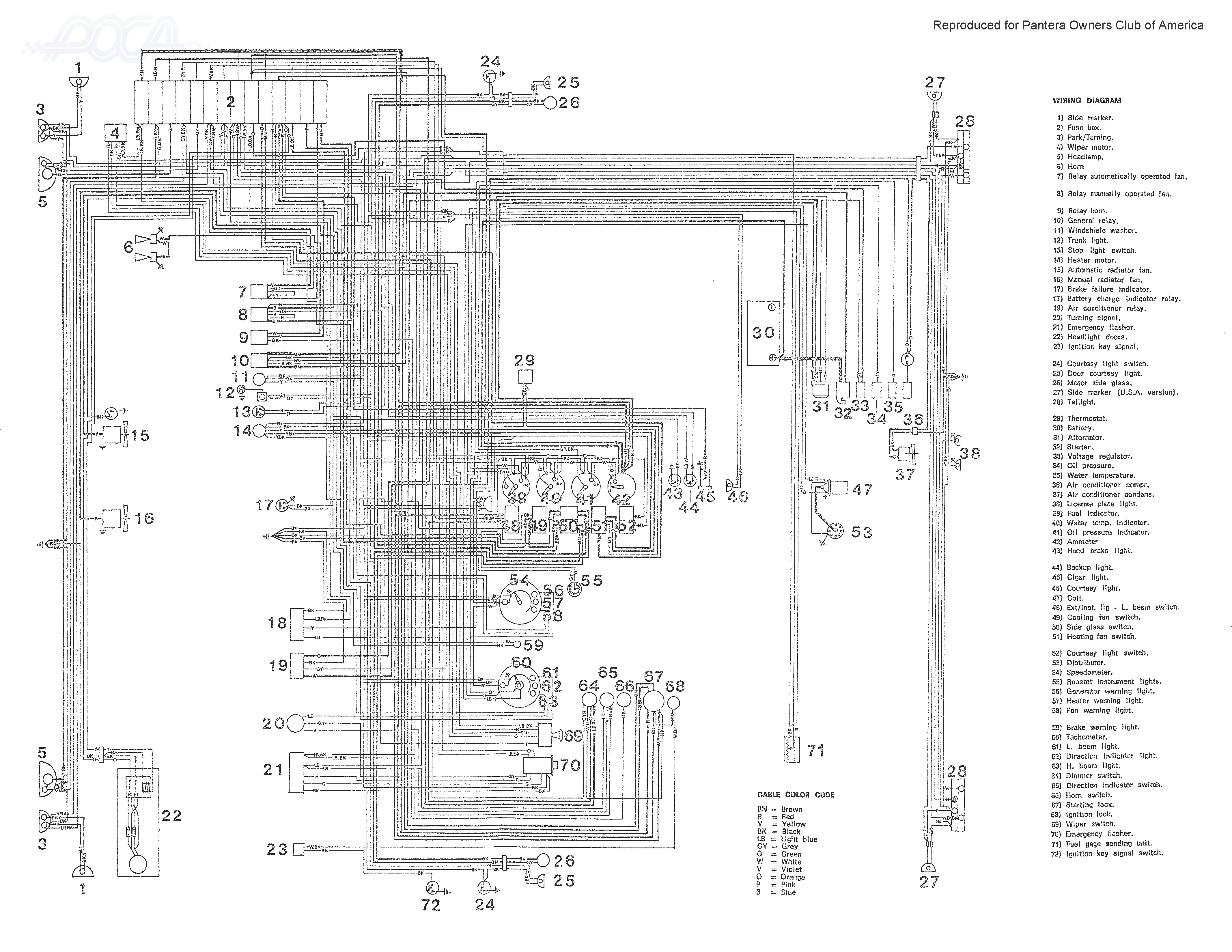 Kenworth T600 Headlight Wiring Diagram from www.panteraplace.com